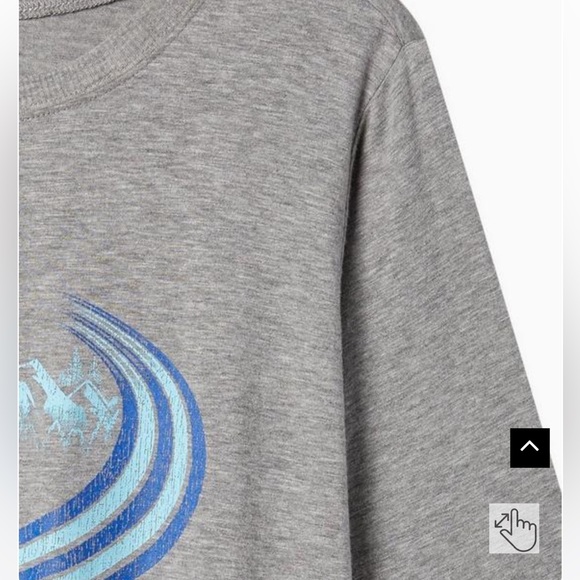 NWOT Torrid Aspen Classic Fit Super Soft Slub Crew Neck Long Sleeve Tee - Picture 4 of 7